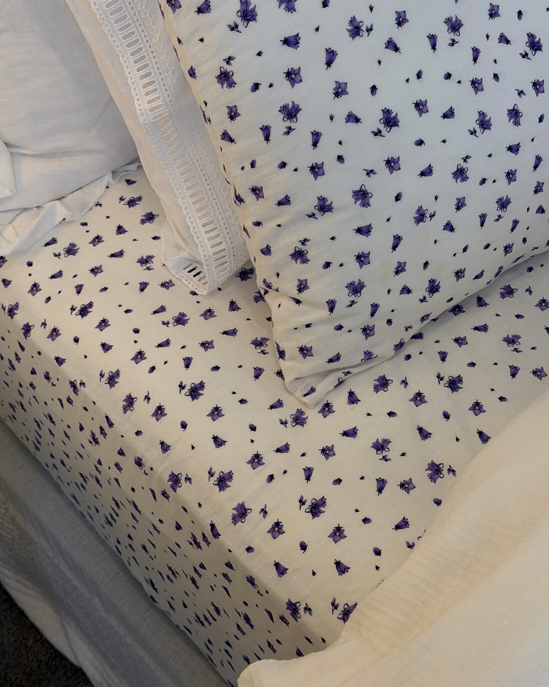 Bluebell Muslin Sheet Set