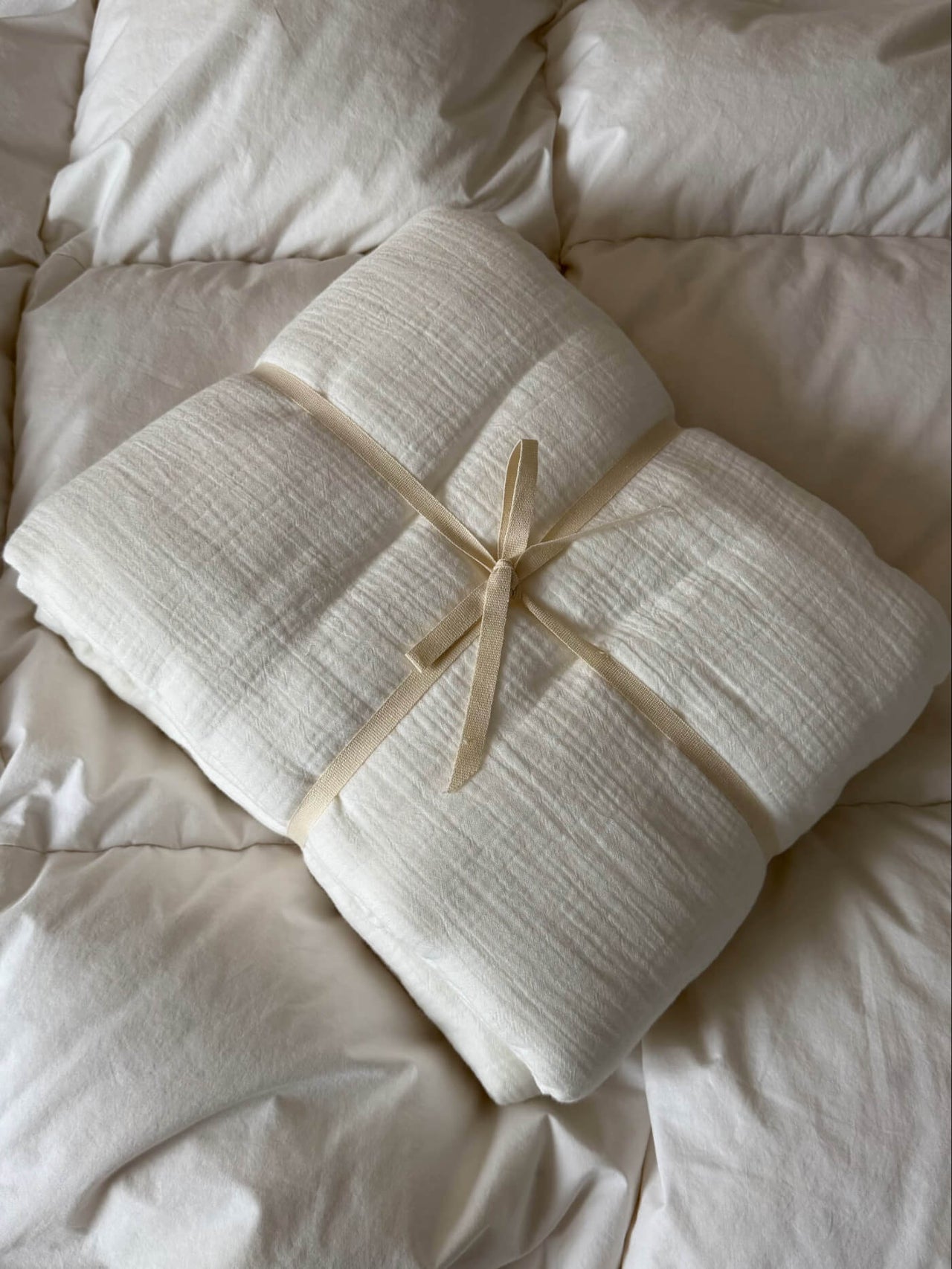 Cotton Muslin Duvet Cover Set