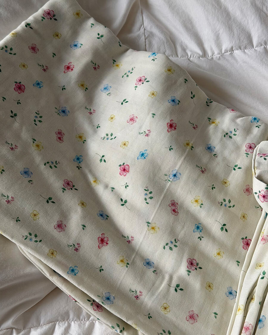 Hibiscus Muslin Sheet Set