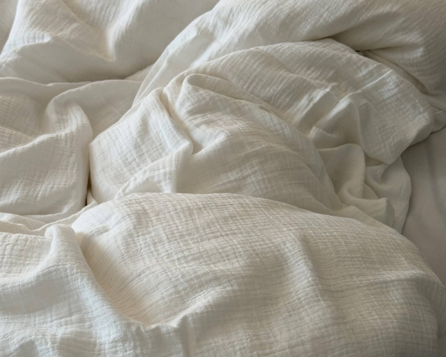 MUSLIN DUVET COVER SET