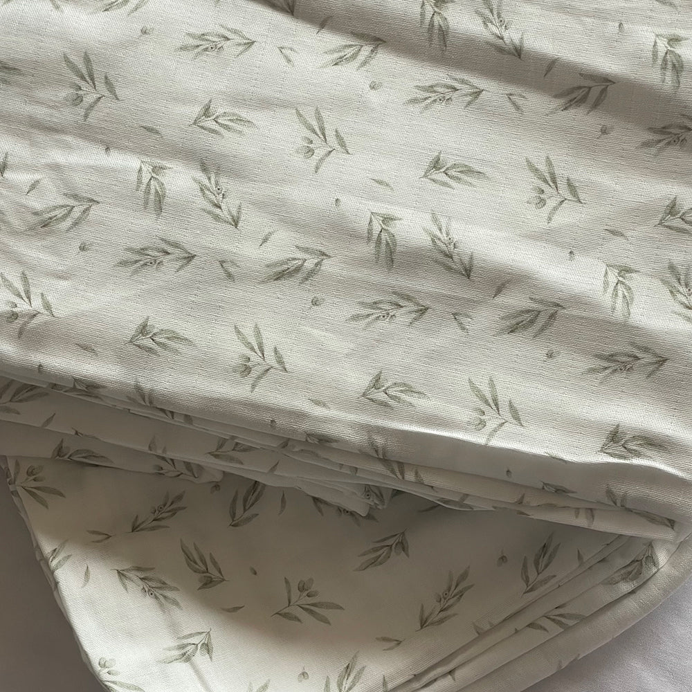 Olive Muslin Sheet Set Arya&Mo