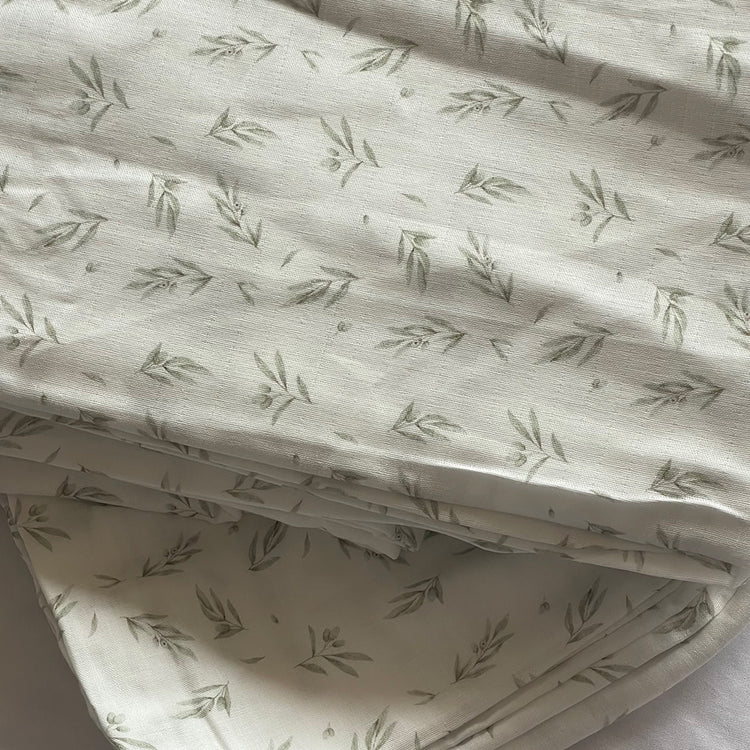 Olive Muslin Sheet Set Arya&Mo